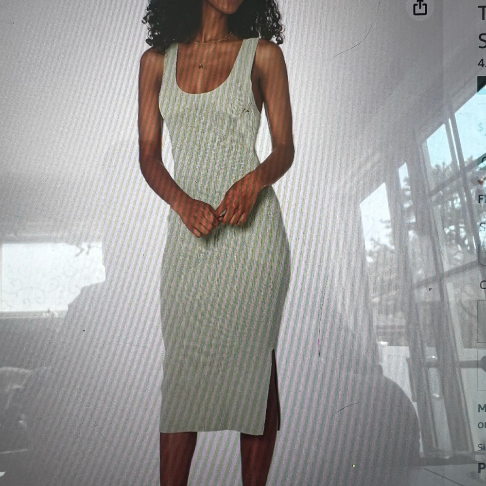 The Drop knit dress size small